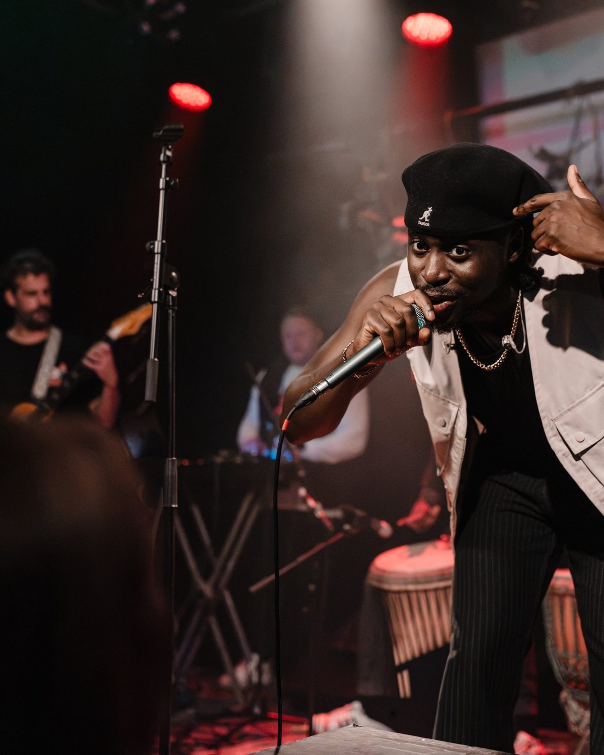 TMARO on stage at Cinetol, Amsterdam